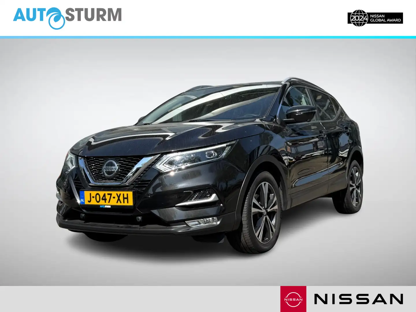 Nissan Qashqai 1.3 DIG-T N-Connecta Design + Vision Pack | Apple Zwart - 1