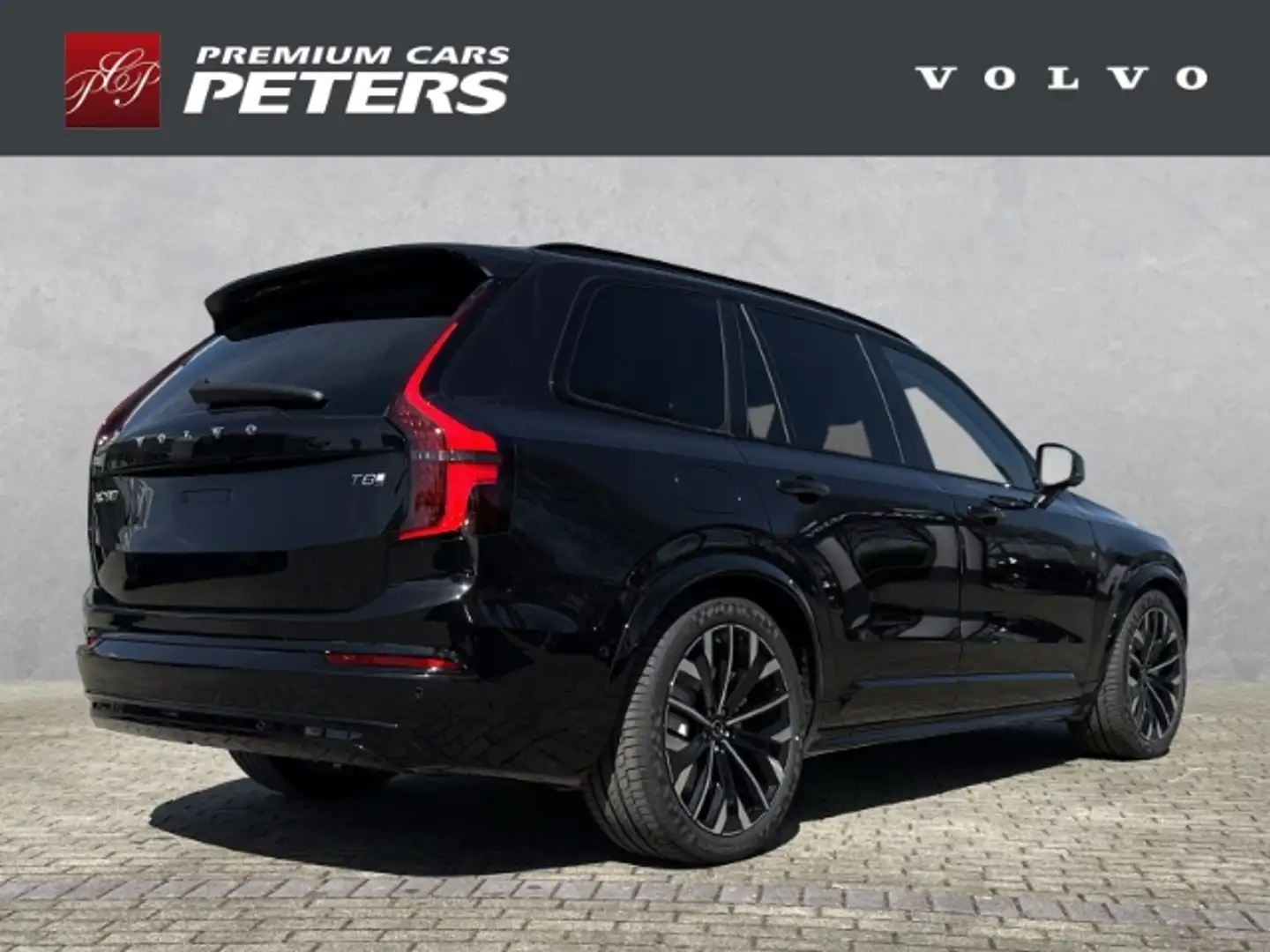 Volvo XC90 Plus Dark Recharge Plug-In Hybrid AWD T8 7-Sitzer Zwart - 2