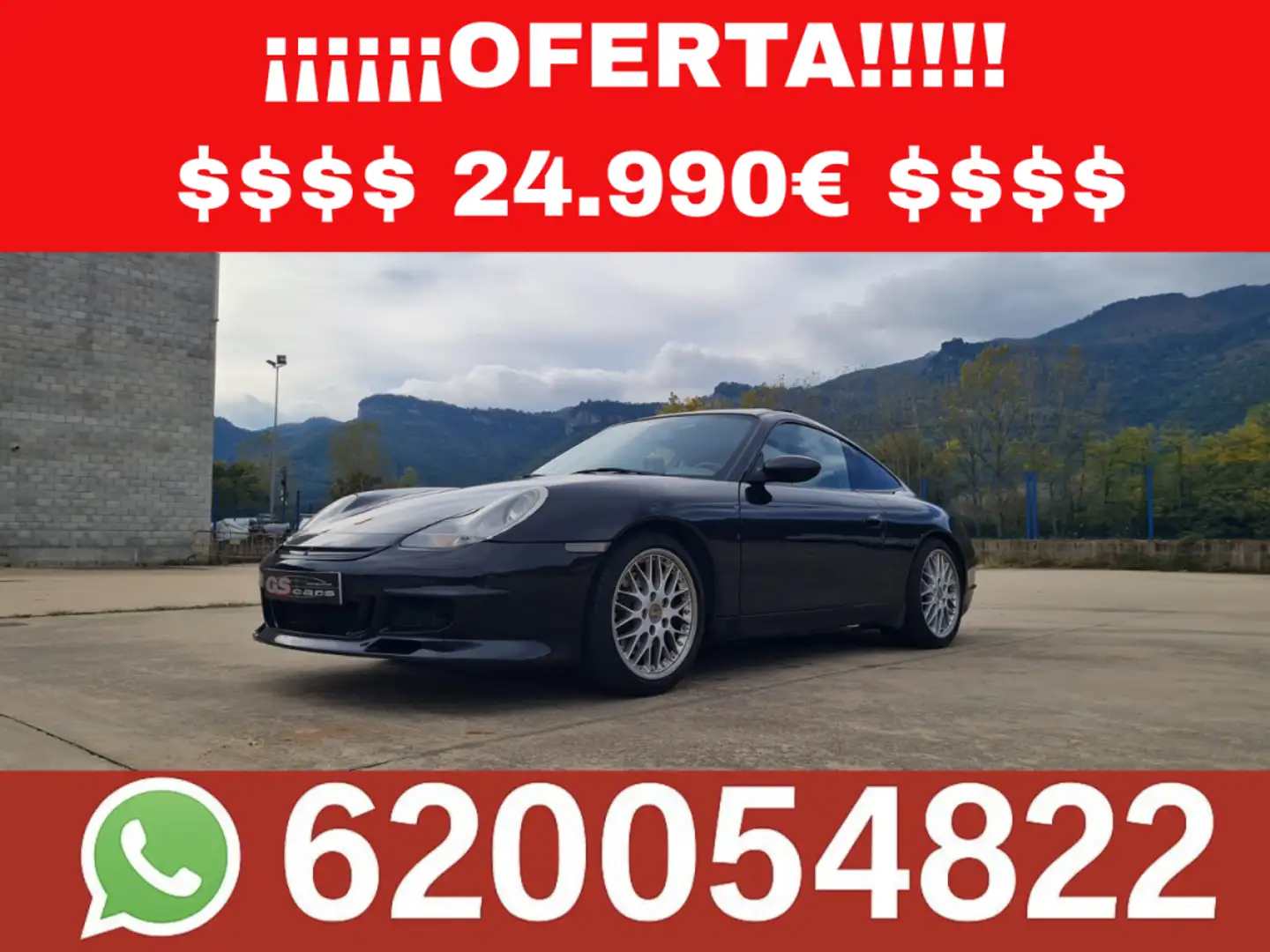 Porsche 996 Carrera Coupé Gris - 1