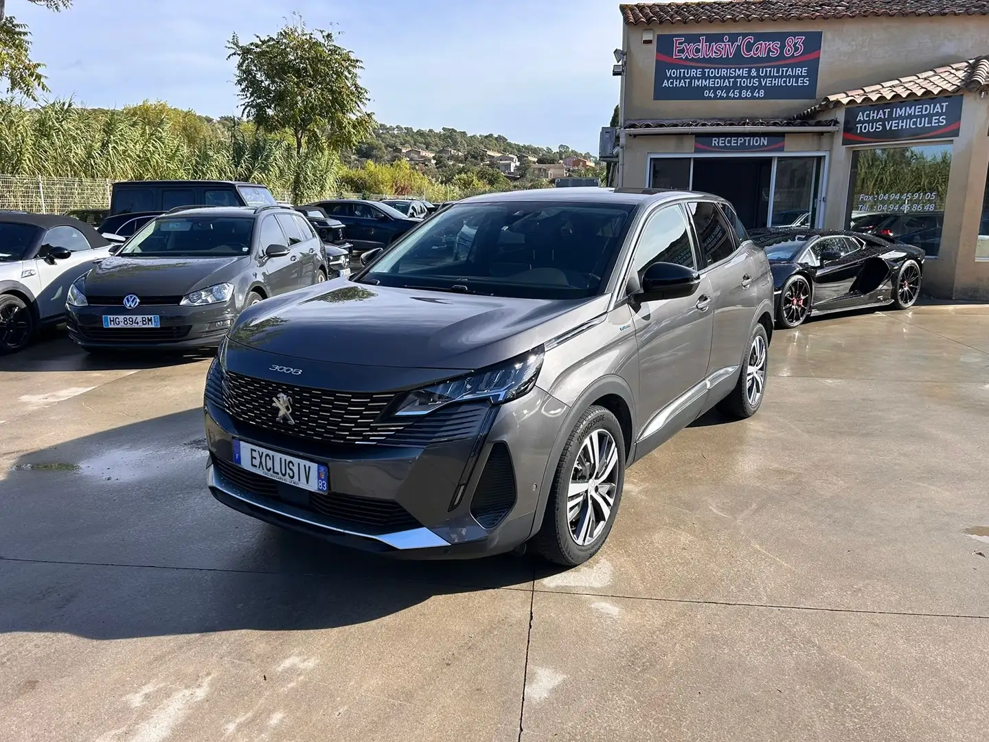 Peugeot 3008 HYBRID 225CH ACTIVE PACK E-EAT8 Grau - 1