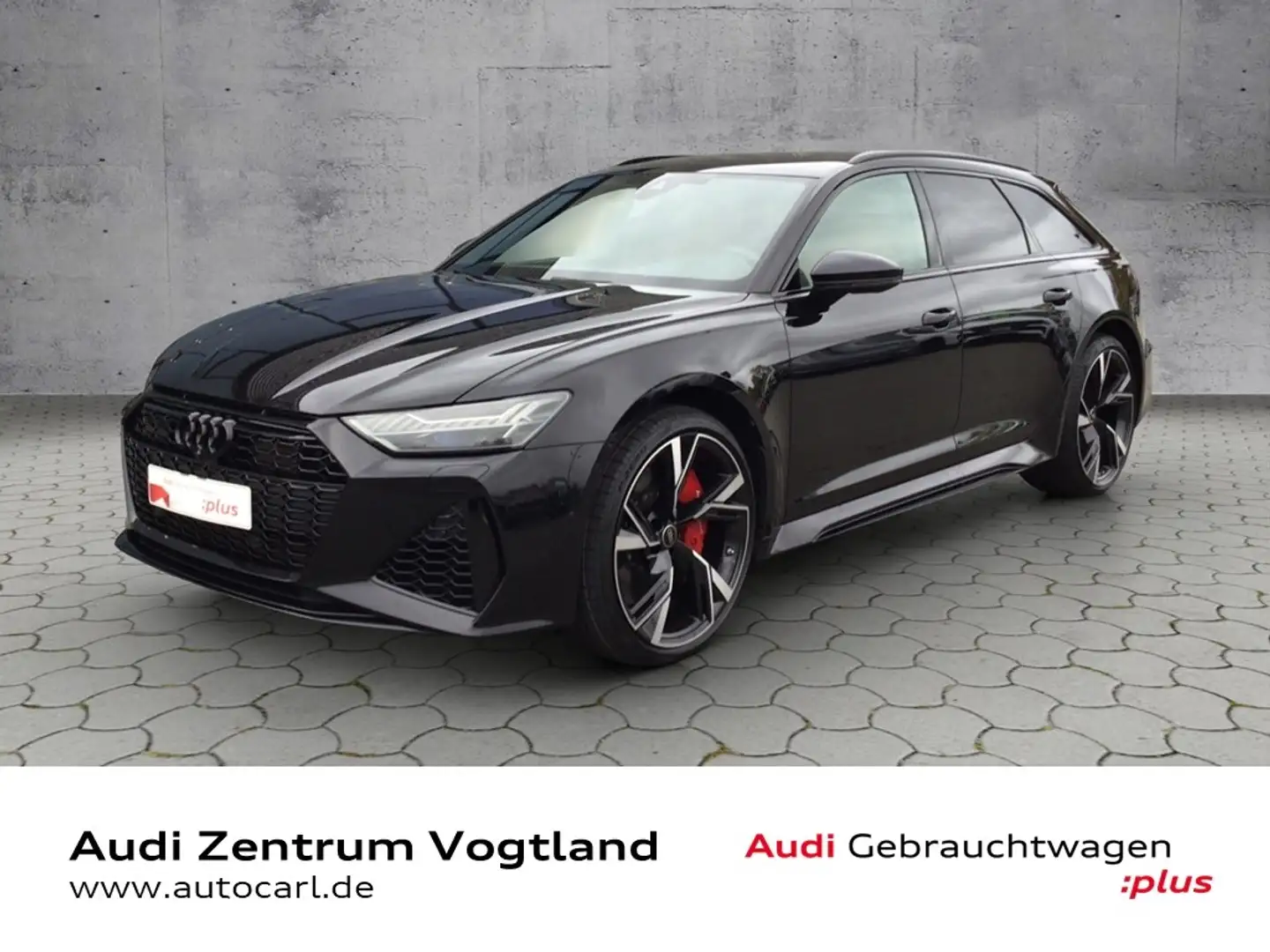 Audi RS6 Avant 4.0TFSI quattro Tiptron/Matrix/Keramik/Navi Noir - 1