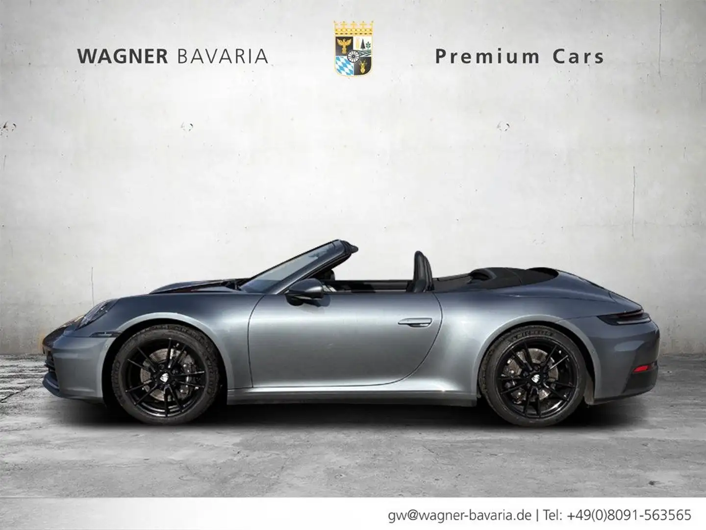 Porsche 992 911 Carrera Cabrio Grau - 1