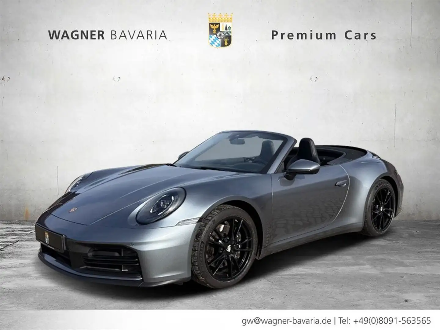 Porsche 992 911 Carrera Cabrio Grau - 2