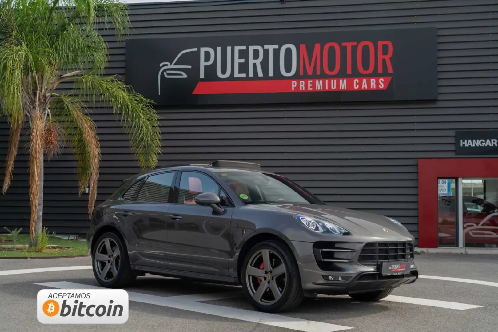 Porsche Macan Turbo Aut. Gris - 1