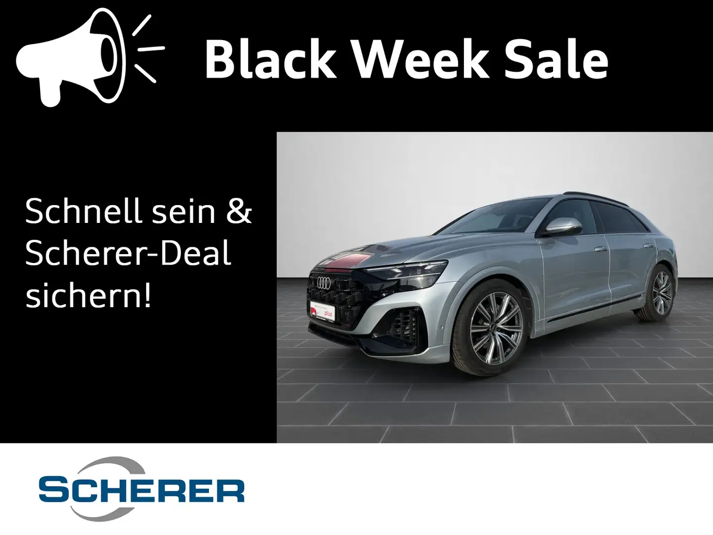 Audi Q8 SUV 55 TFSI quattro 250(340) kW(PS) tiptronic Silber - 1