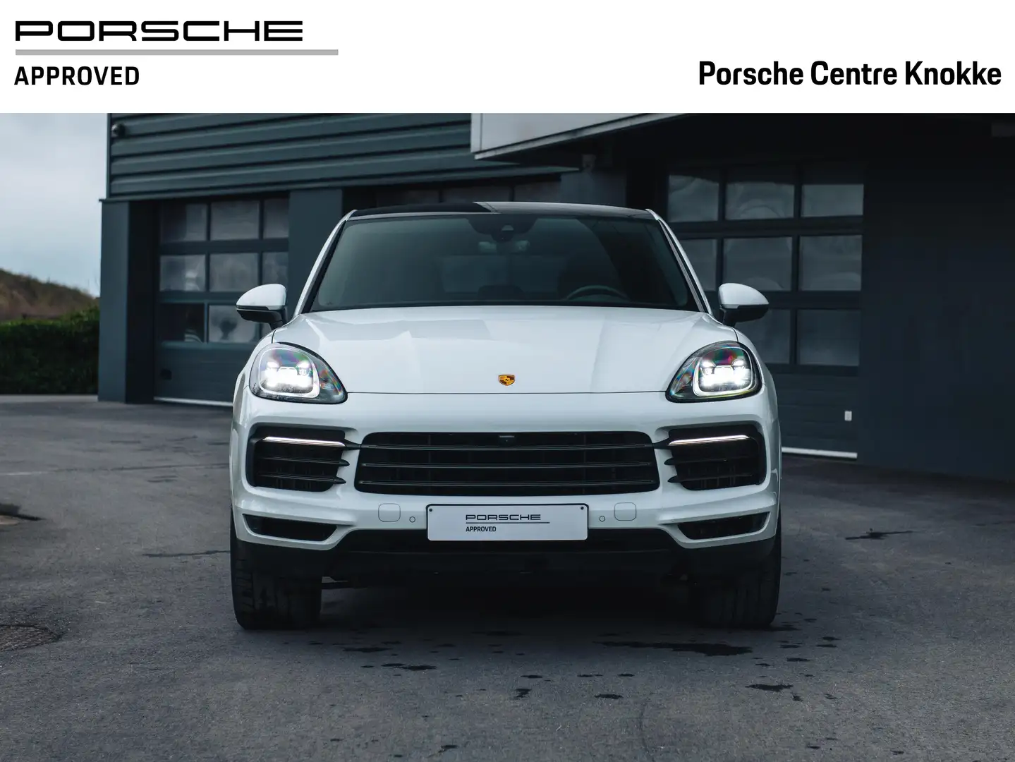 Porsche Cayenne Coupé E-Hybrid | Luchtvering | PDLS+ | 360 view Blanc - 2
