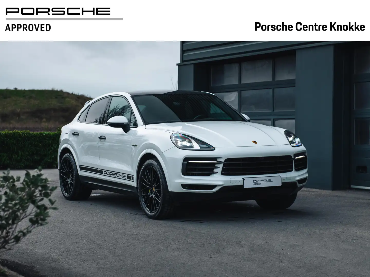 Porsche Cayenne Coupé E-Hybrid | Luchtvering | PDLS+ | 360 view bijela - 1