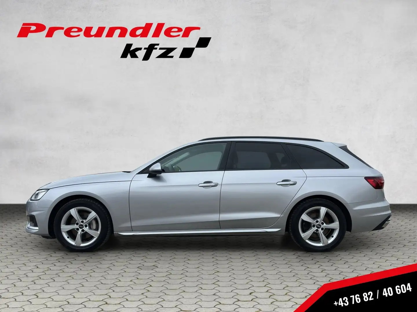 Audi A4 Avant 40 TDI quattro advanced S-tronic Silber - 2