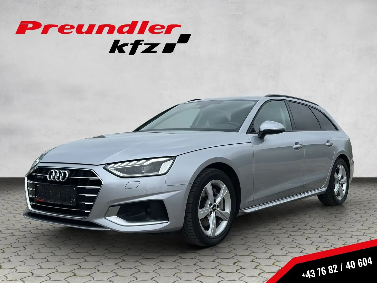 Audi A4 Avant 40 TDI quattro advanced S-tronic Silber - 1