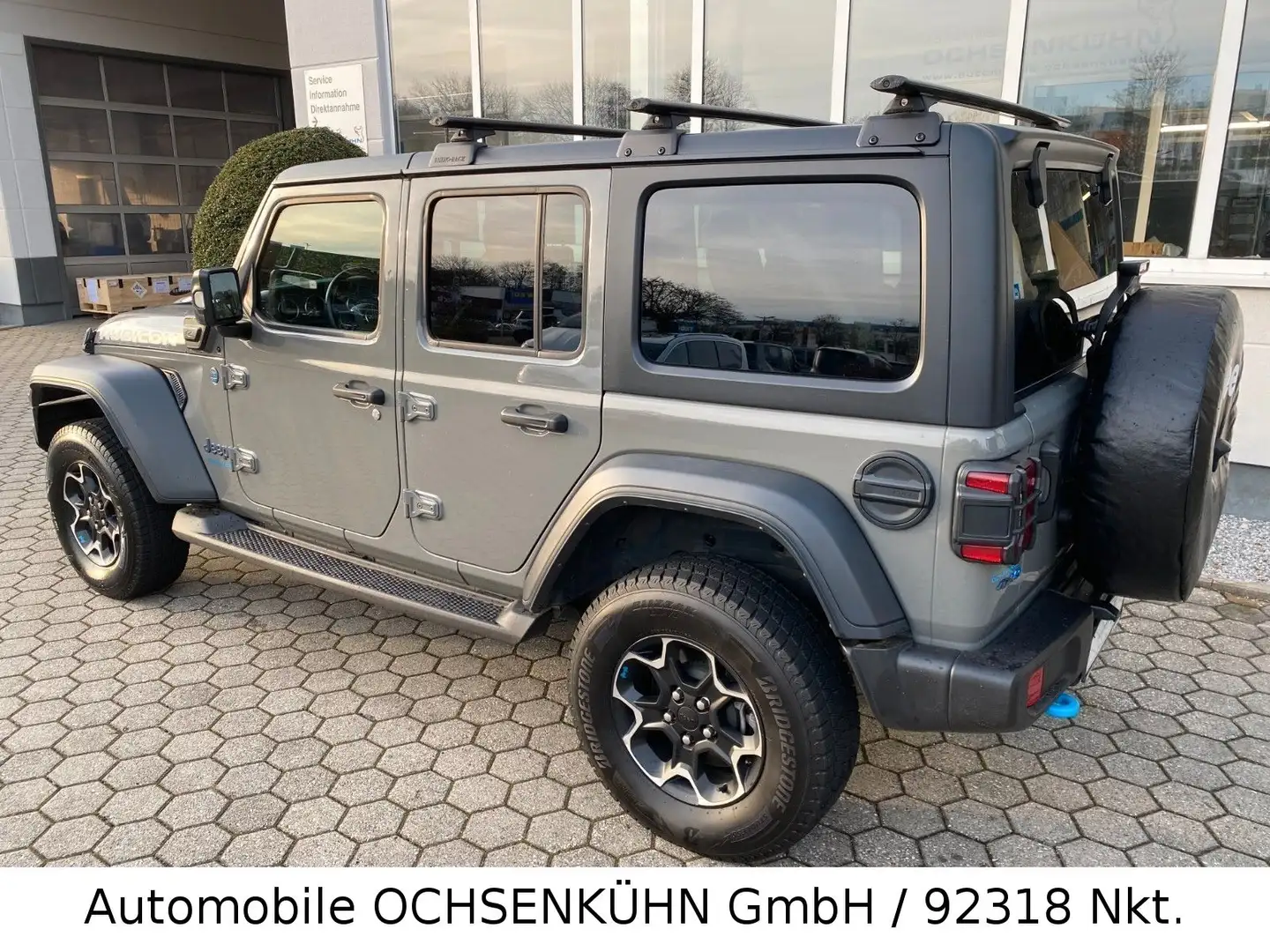 Jeep Wrangler 2.0 4xe Rubicon / Leder, Nav. Gris - 2