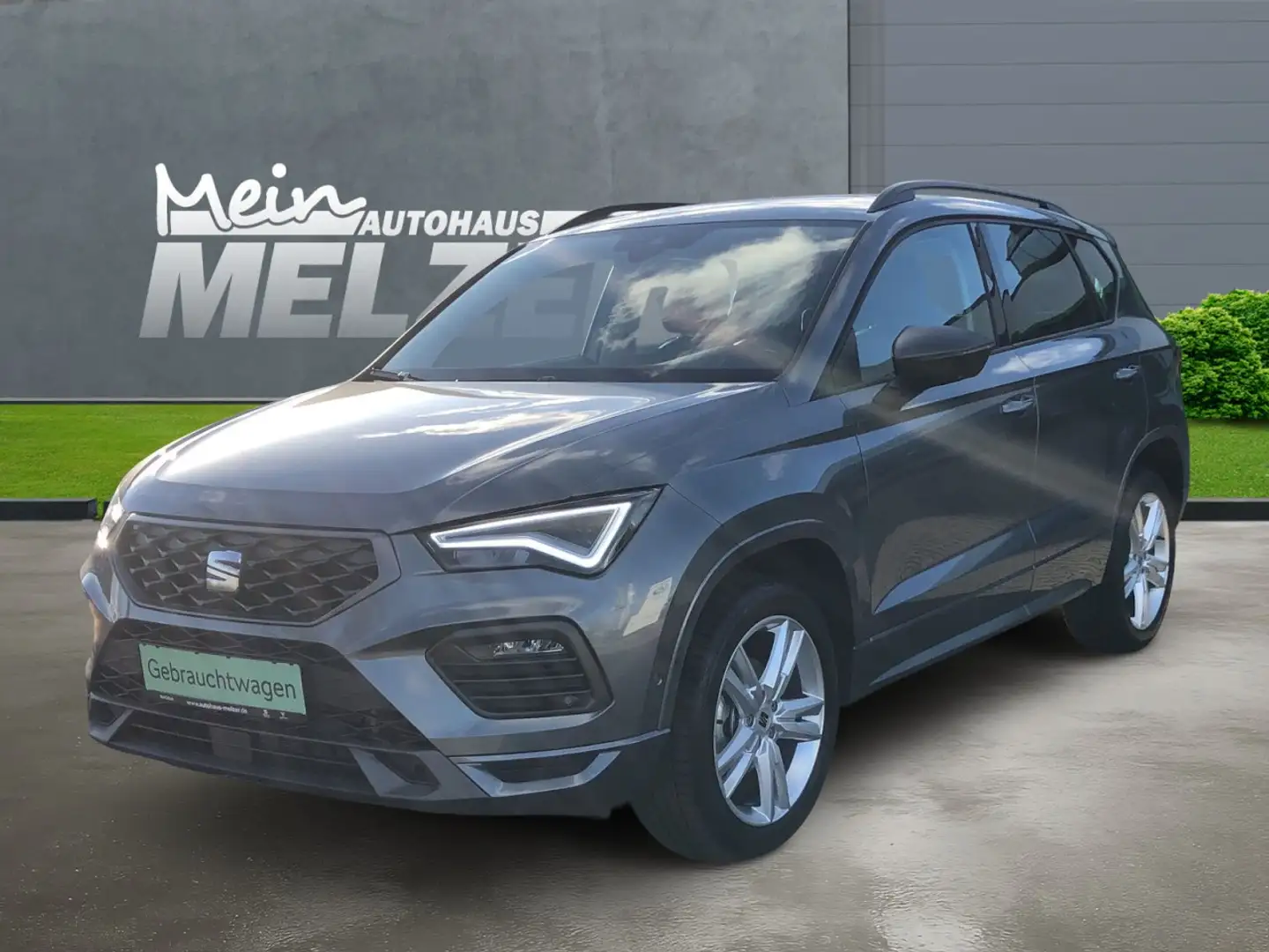 SEAT Ateca FR 1.5 TSI DSG AHK+NAVI+PANO+ACC+PLA+KESSY Klima Grau - 1
