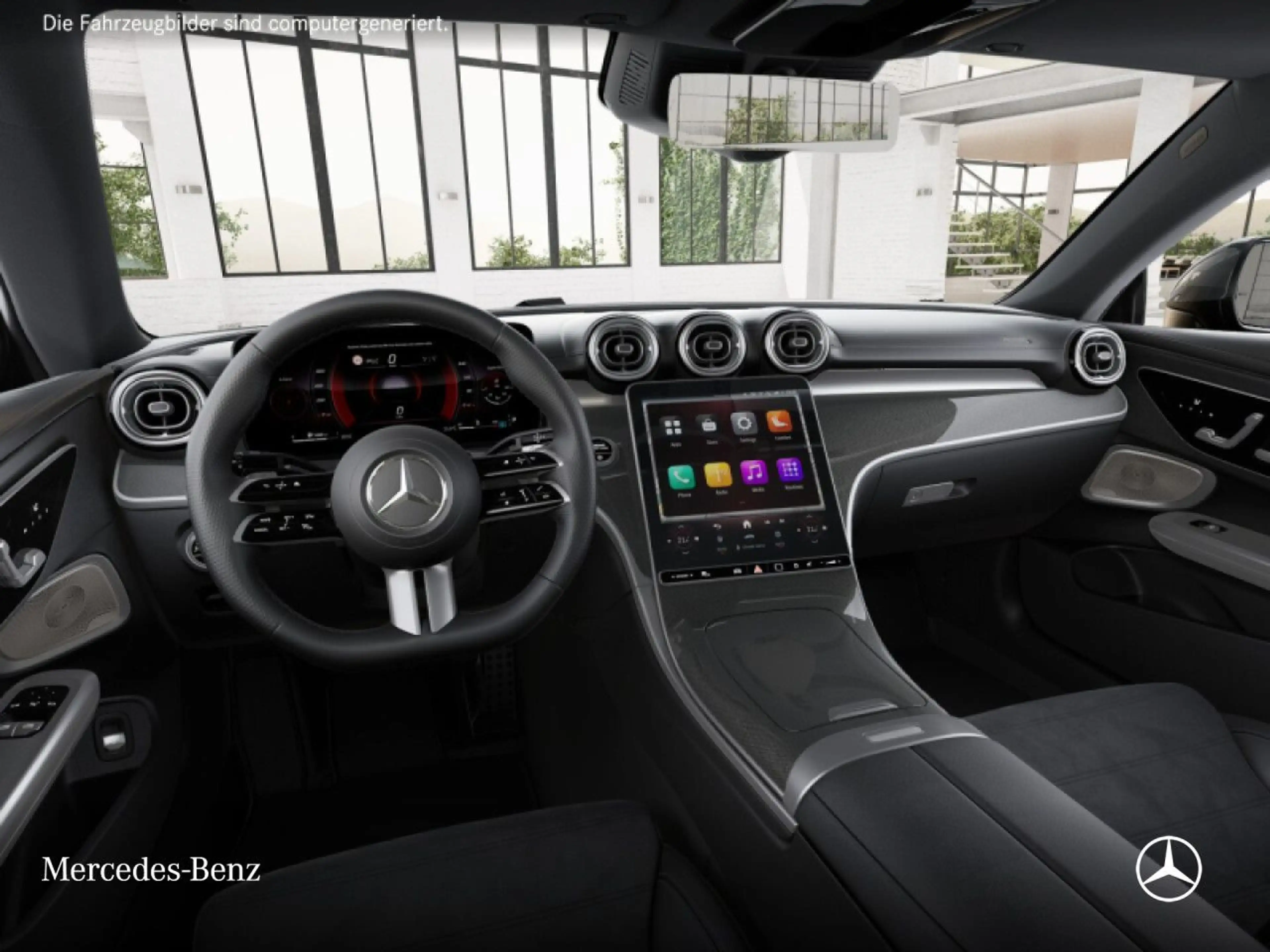 Mercedes-Benz CLE 200 AMG+PANO+360+AHK+LED+BURMESTER+KEYLESS+9G — photo 9