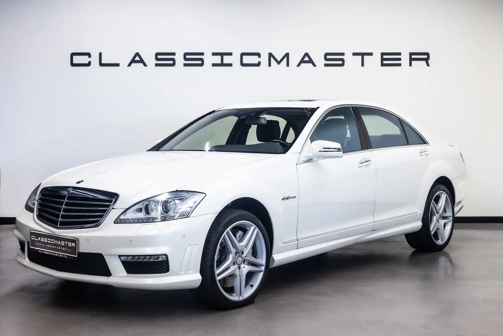 Mercedes-Benz S 63 AMG Lang Btw auto, Fiscale waarde € 12.000,- (€ 37.148 Wit - 1