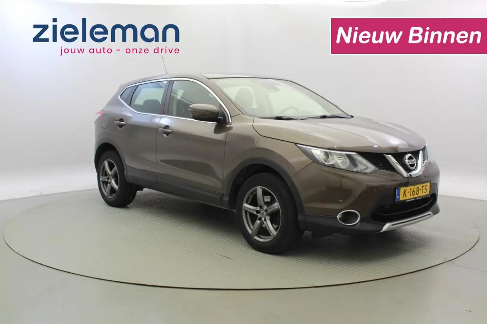 Nissan Qashqai 1.2 Acenta - Navi, Cruise, Clima, Stoelverwarming, Marrone - 1