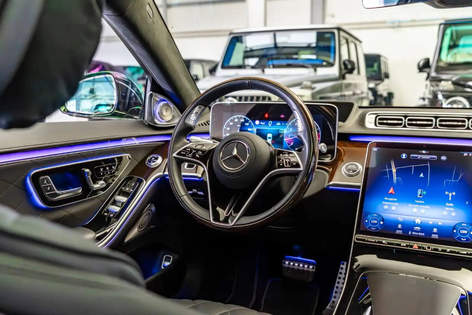 Mercedes-Benz S 500 4M LONG AMG / NP:203000 / 4D Burm/Pr.11.22 Vert - 2