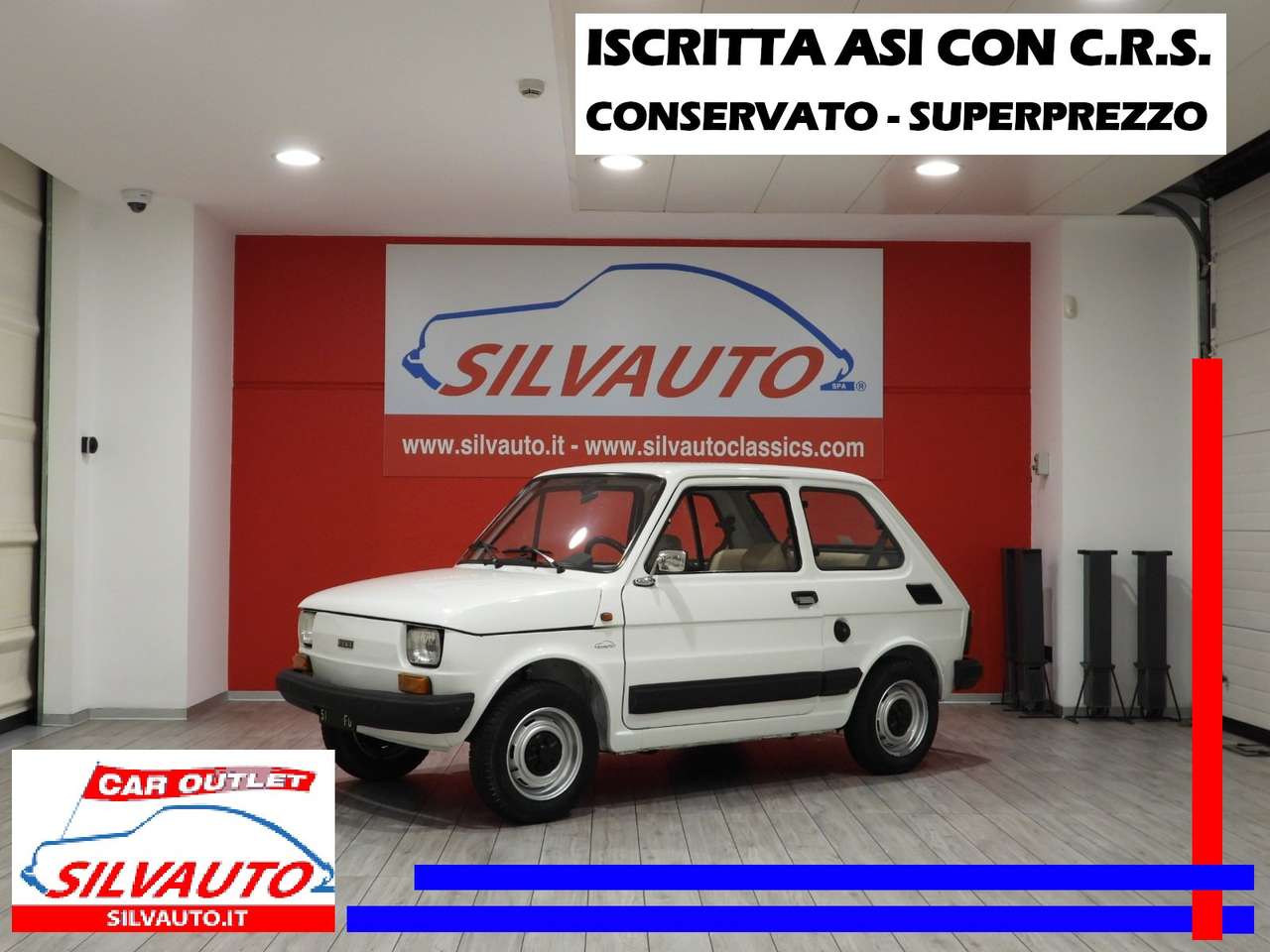 Fiat 126 PERSONAL 4 650 - ISCRITTA ASI CON C.R.S.  (1982)