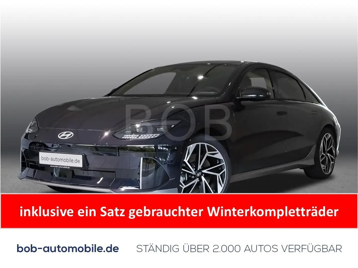 Hyundai IONIQ 6 Allradantrieb 77,4kWh UNIQ-Paket 20" LM Blau - 1