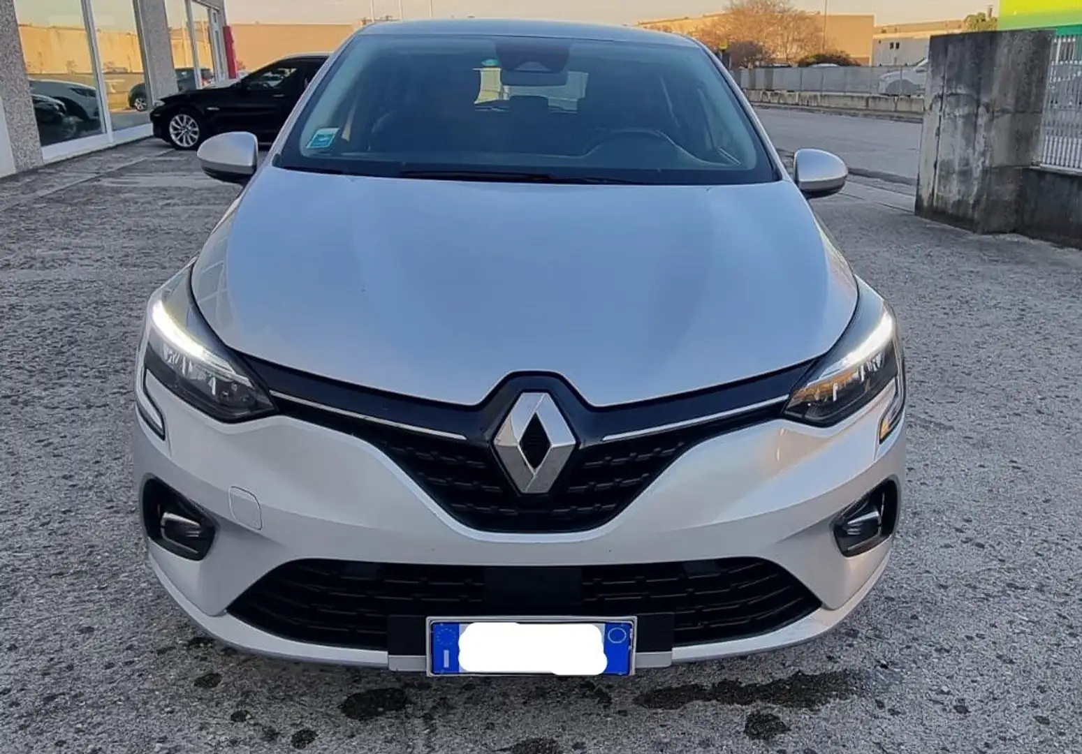 Renault Clio Clio V 1.0 tce Business 90cv my21 Argent - 1