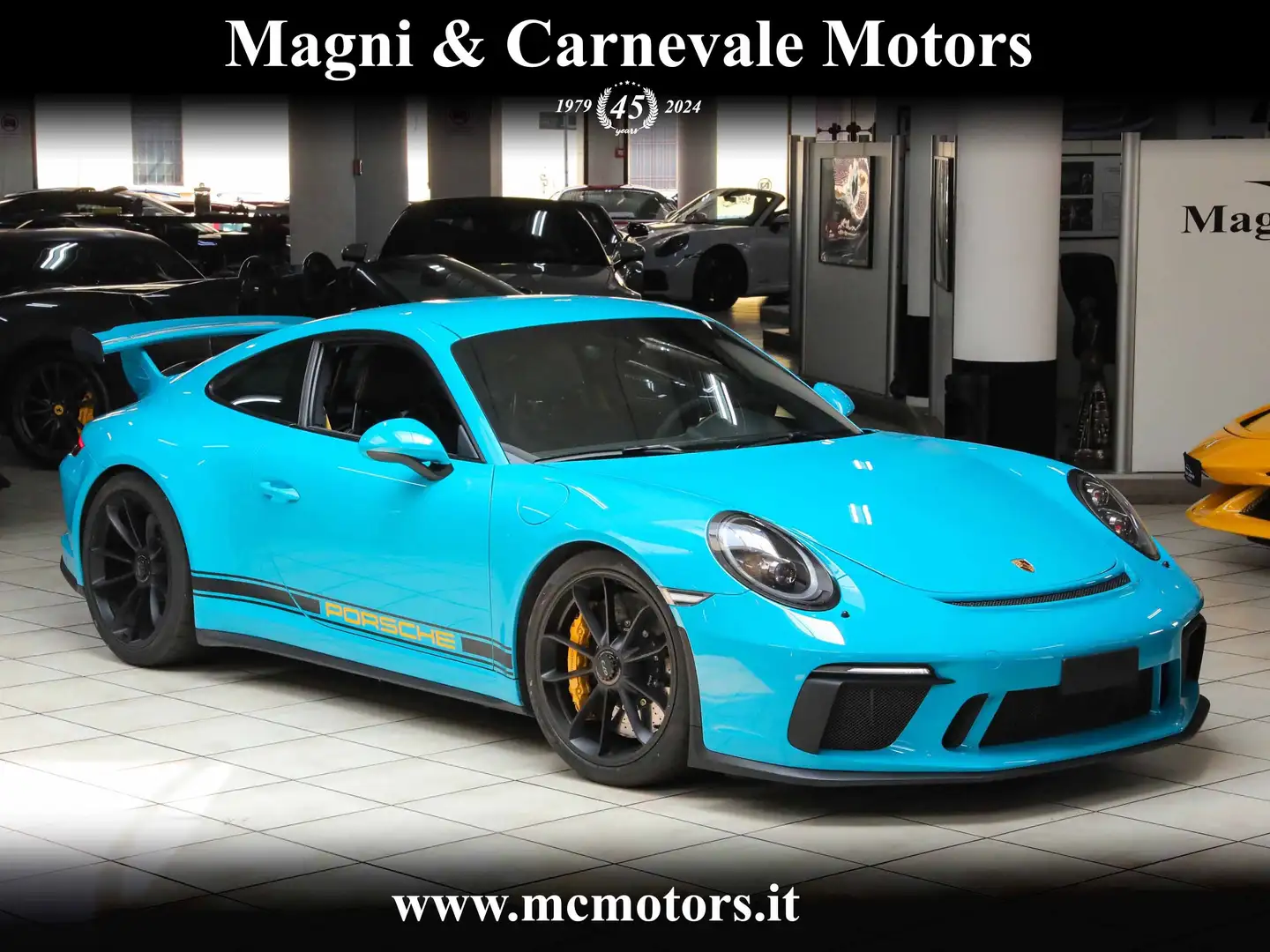 Porsche 991 GT3 MKII|CARBO|CLUBSPORT|LIFT SYSTEM|CHRONO|CAMERA Blu/Azzurro - 1