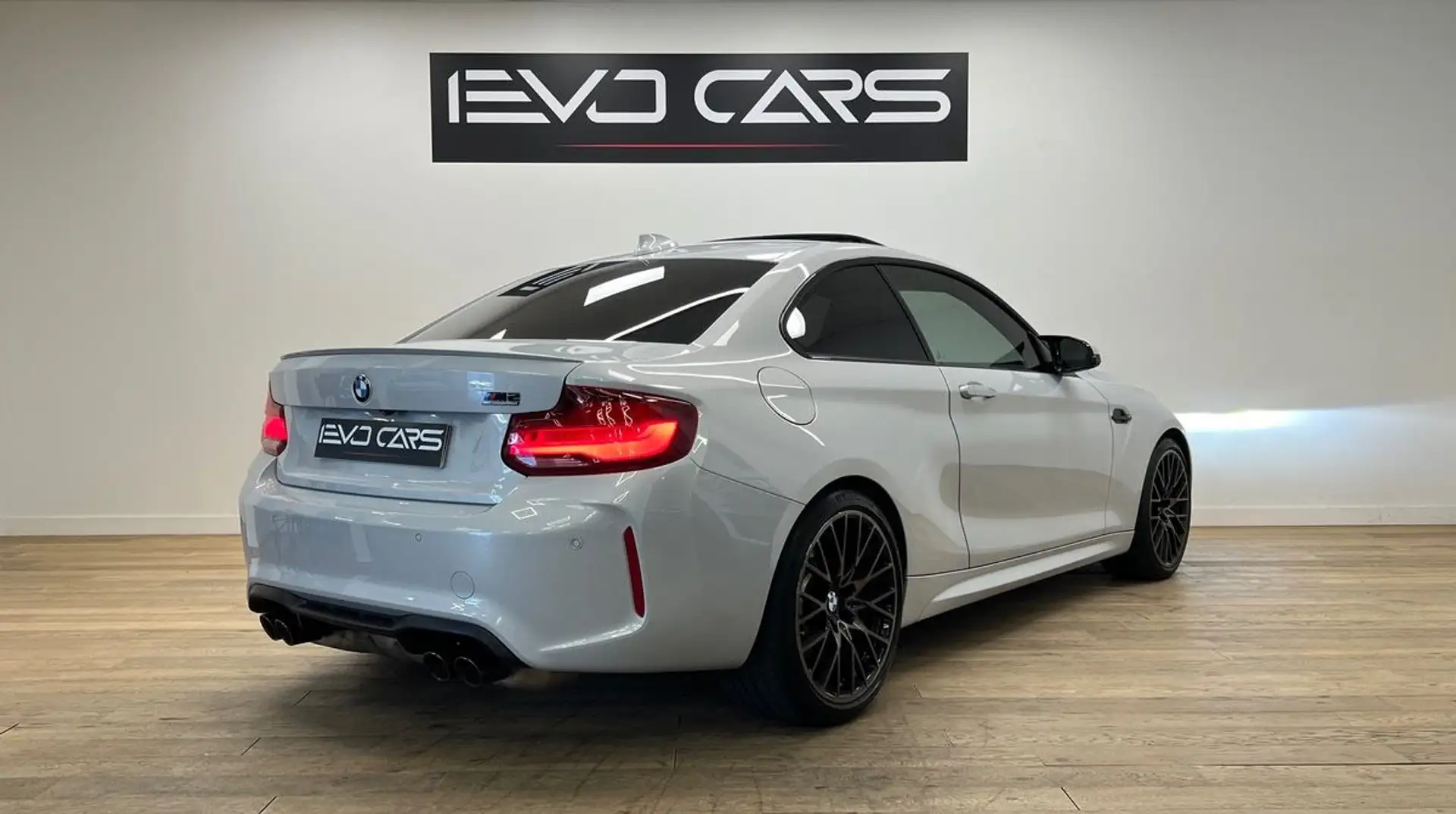 BMW M2 compétition 3.0 410 DKG / Caméra / Harman Kardon / Gris - 2