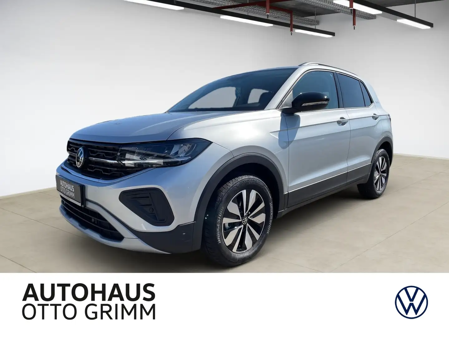 Volkswagen T-Cross GOAL 1.0 l TSI OPF 85 kW (116 PS) 7-Gang-Doppelku Plateado - 1