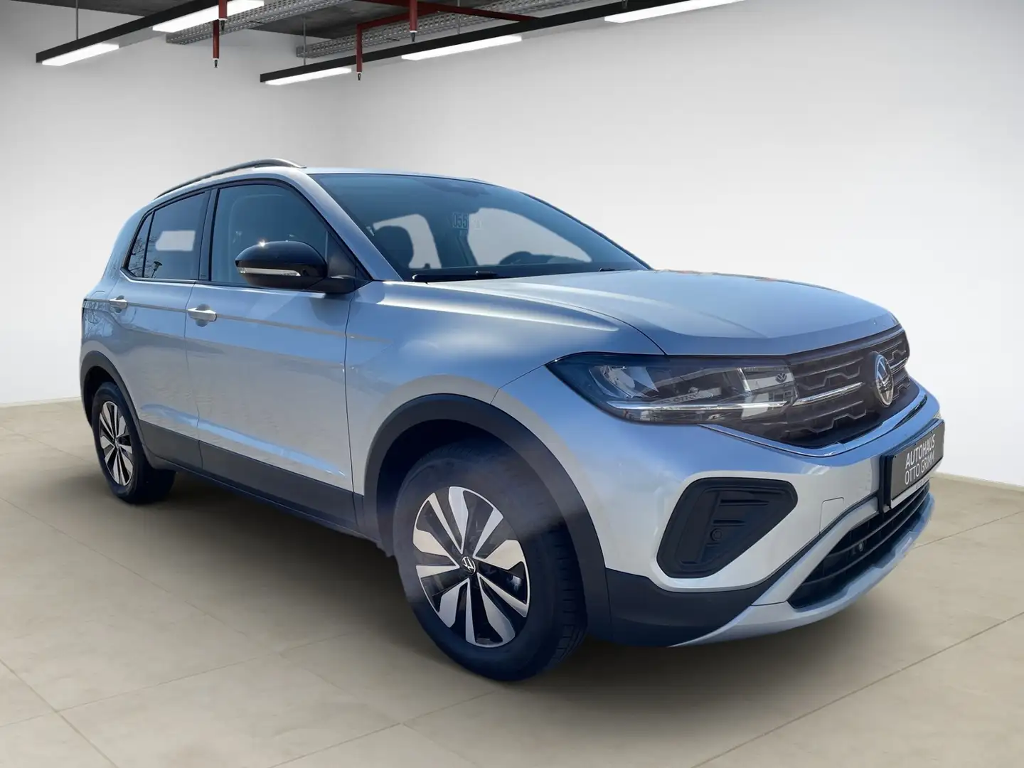 Volkswagen T-Cross GOAL 1.0 l TSI OPF 85 kW (116 PS) 7-Gang-Doppelku Plateado - 2