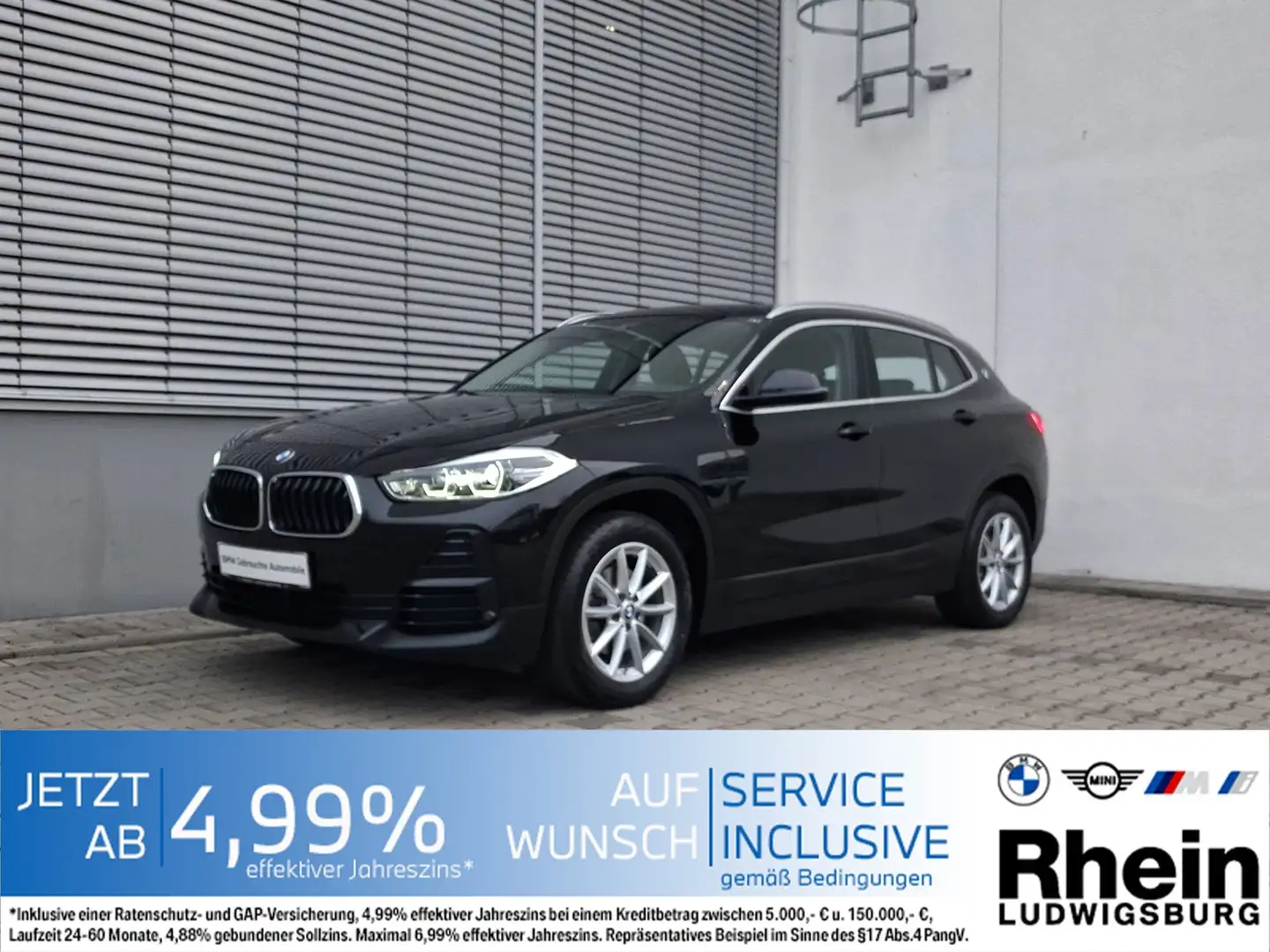 BMW X2 sDrive18i Schwarz - 1
