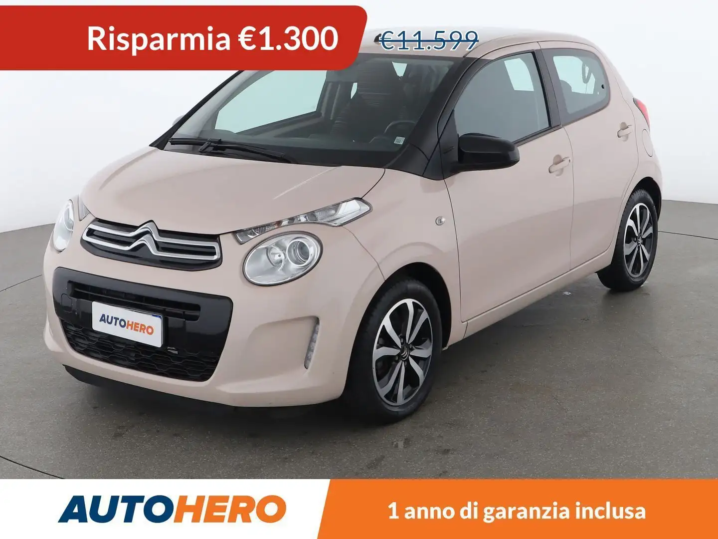 Citroen C1 1.0 VTi Shine 72 CV Beige - 1