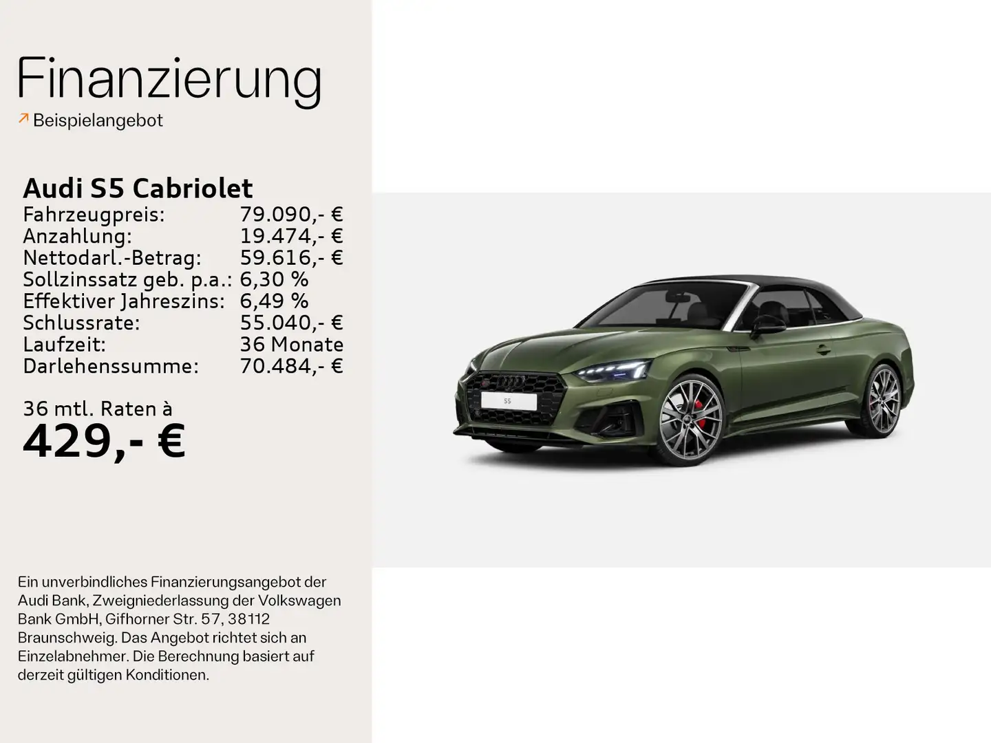 Audi S5 TFSI qu .comp.plus B&O|Matrix|AHK Зелений - 2
