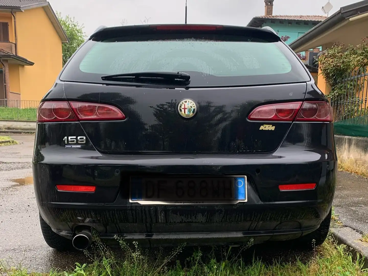 Alfa Romeo 159 159 Sportwagon SW 1.9 jtdm 16v 150cv q-tronic Чорний - 2
