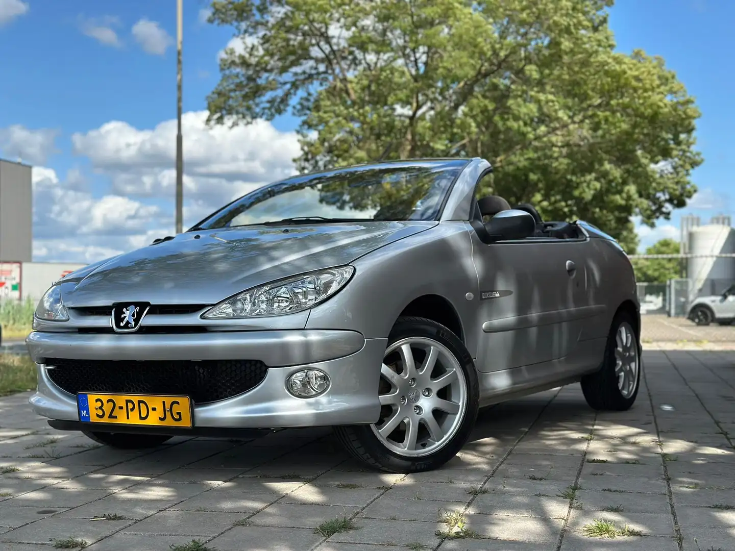 Peugeot 206 CC 1.6-16V Quick Silver Grijs - 1