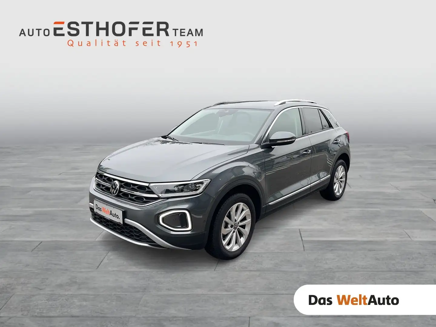 Volkswagen T-Roc Style TSI DSG Grau - 1