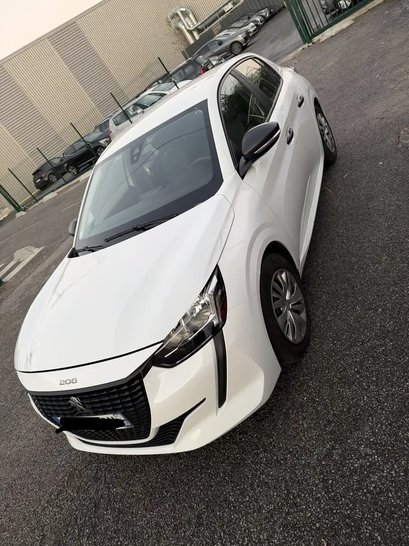 Peugeot 208 BlueHDi 100 S&S BVM6 Allure Pack Blanc - 1