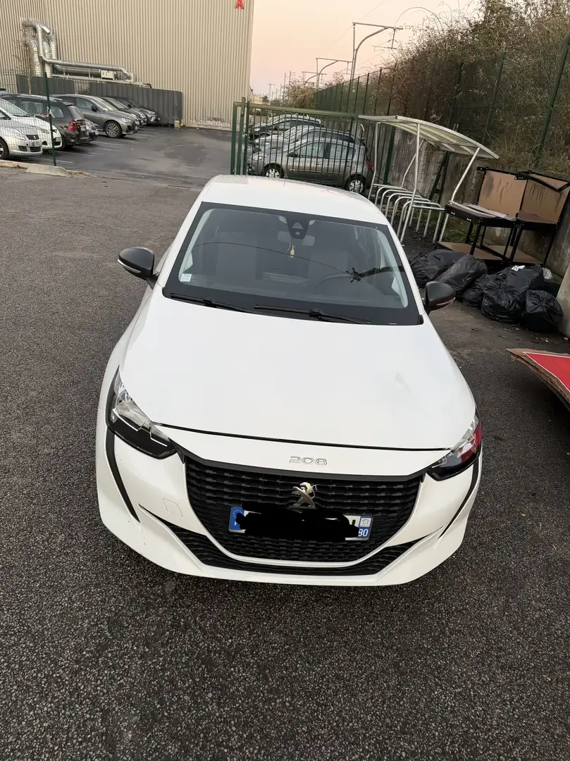 Peugeot 208 BlueHDi 100 S&S BVM6 Allure Pack Blanc - 2