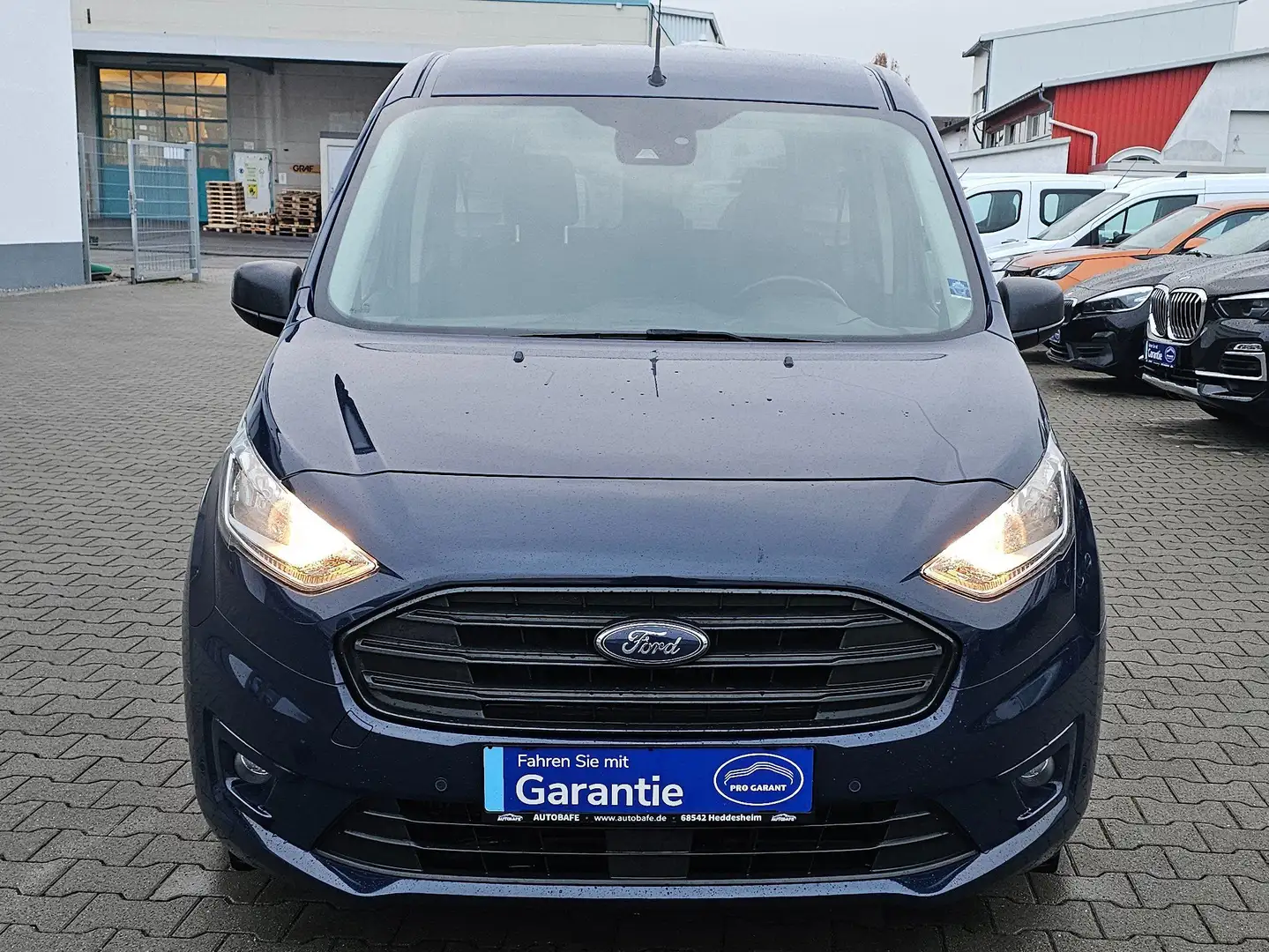 Ford Transit Connect Kombi 5 Sitzer*PDC*SPURHALTE*TEMPOMAT*1HAND Blau - 2