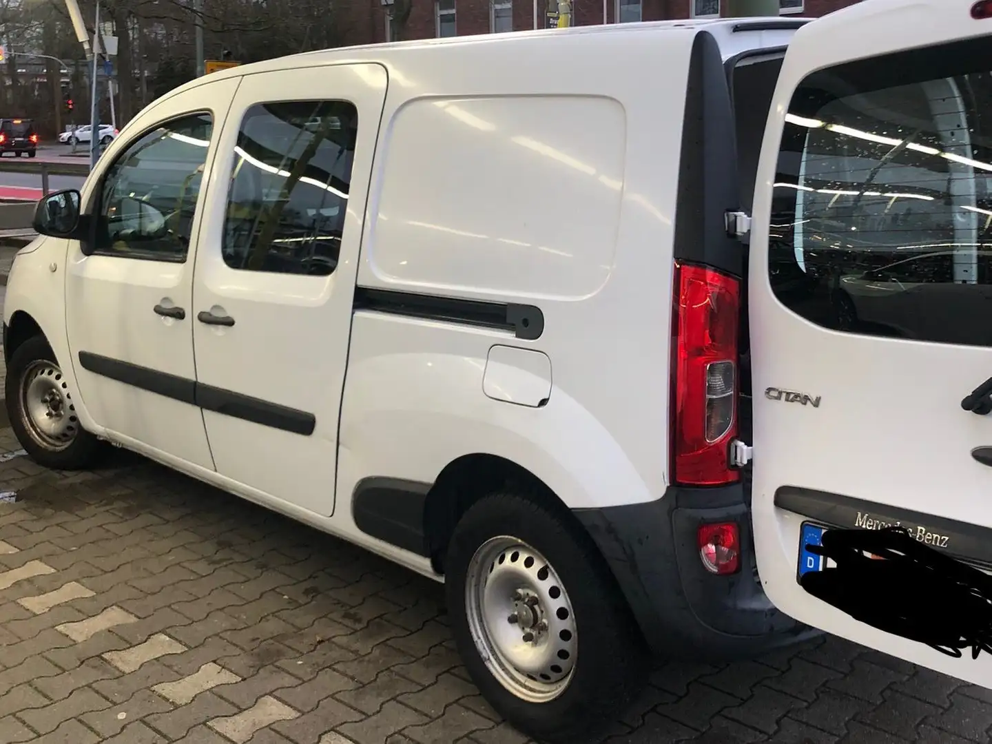 Mercedes-Benz Citan Citan CDI 111 Mixto extralang Klim Blanc - 1