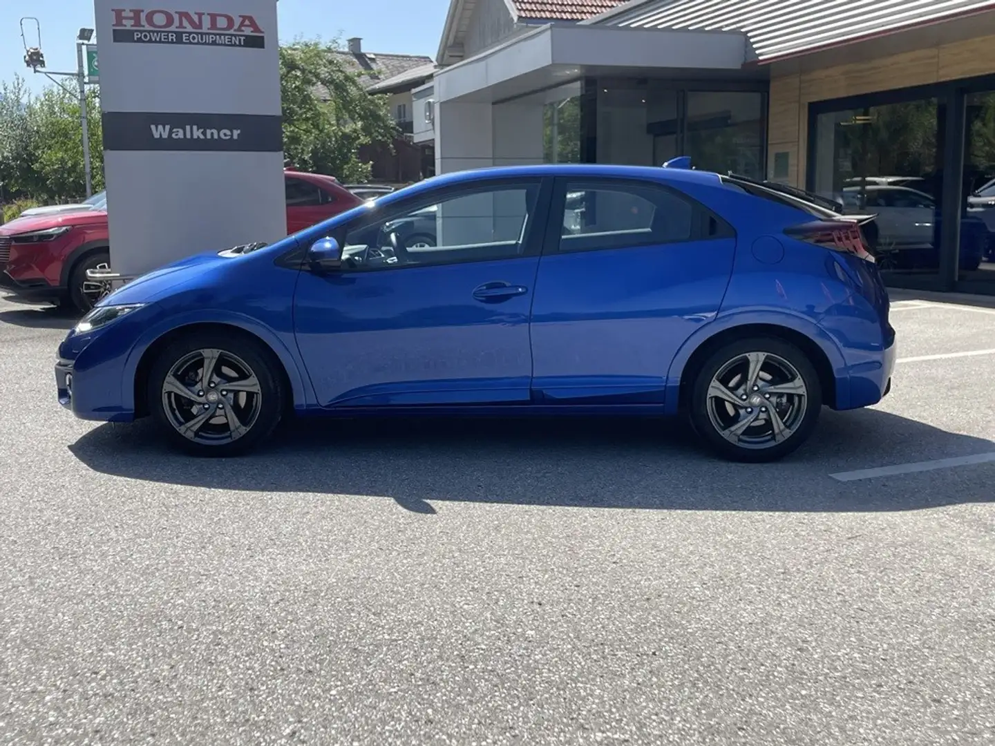 Honda Civic 1,6i-DTEC Elegance X-Edition Blau - 2