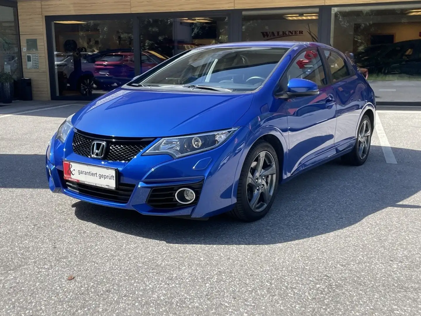 Honda Civic 1,6i-DTEC Elegance X-Edition Blau - 1