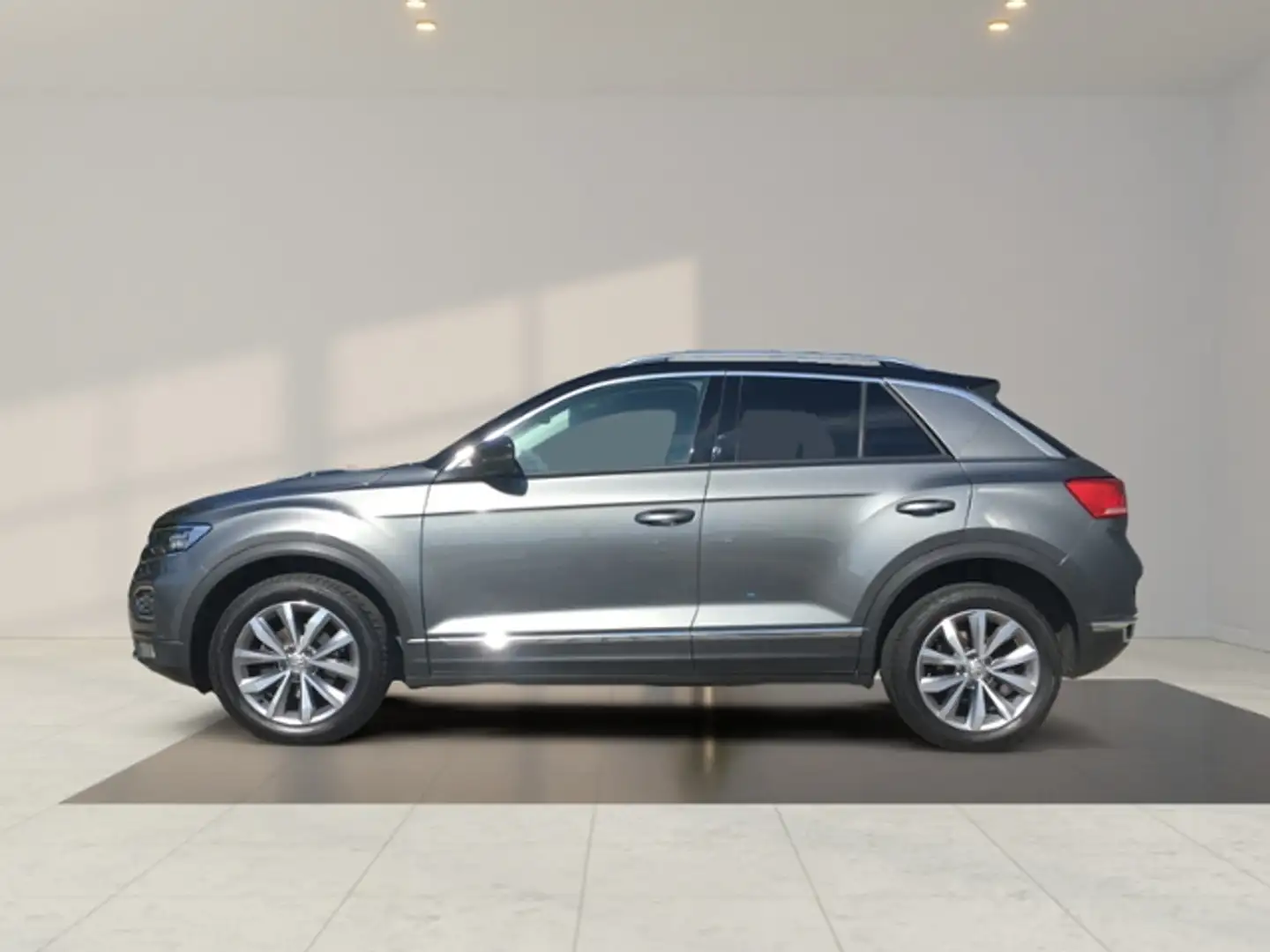 Volkswagen T-Roc 1.0 TSI Style LED/NAVI/17-ZOLL/ASSISTENZ/PDC/ACC/ Grau - 2