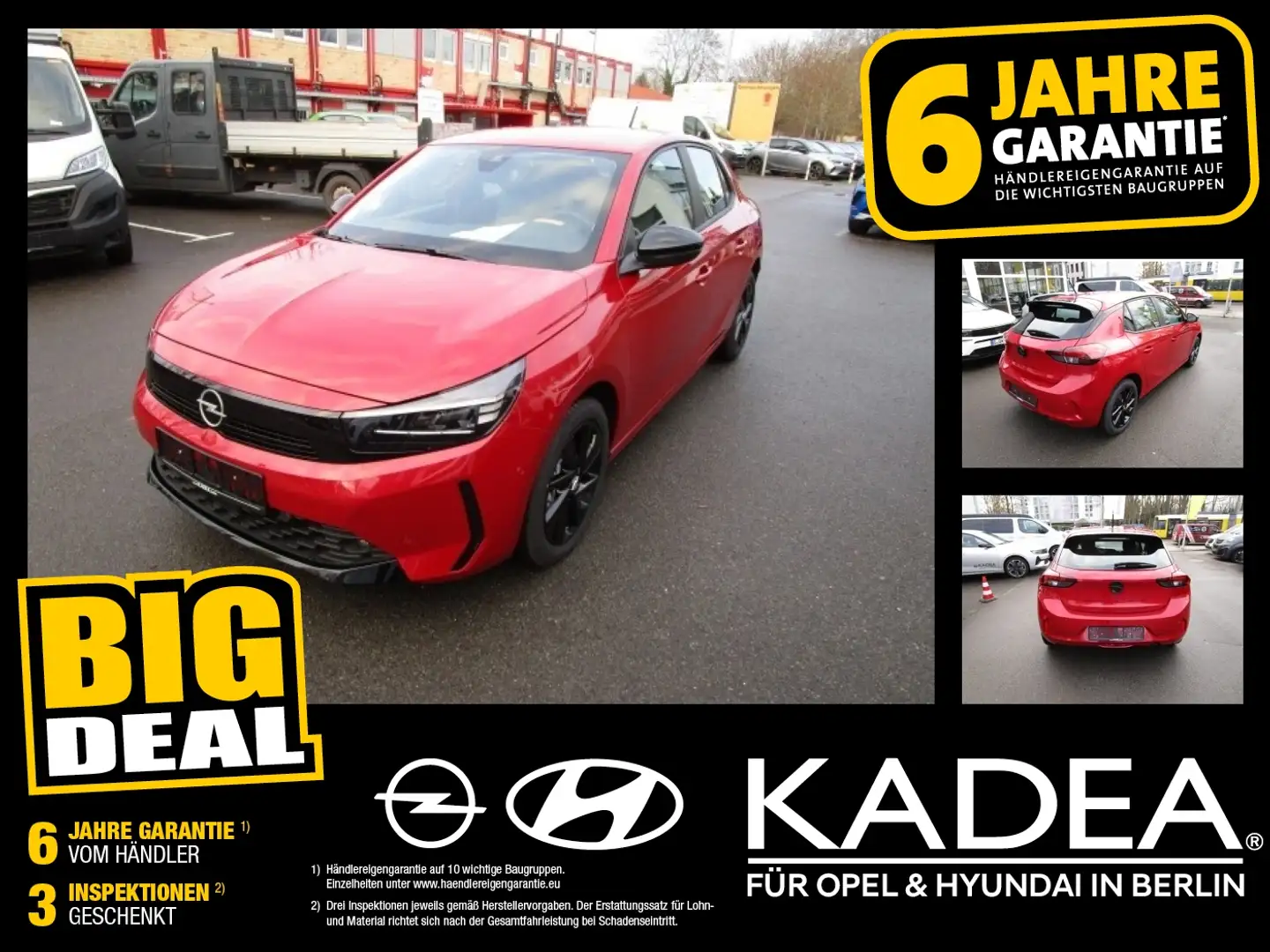 Opel Corsa F 1.2 Turbo SpurW LM KAM PDC SpurH Rot - 1