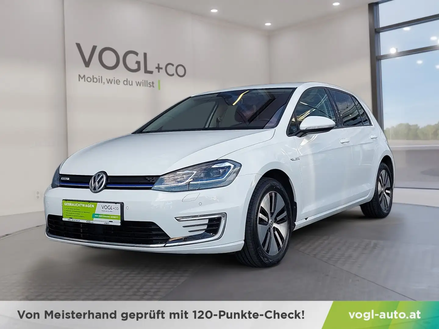 Volkswagen e-Golf 35,8kWh (mit Batterie) Weiß - 1