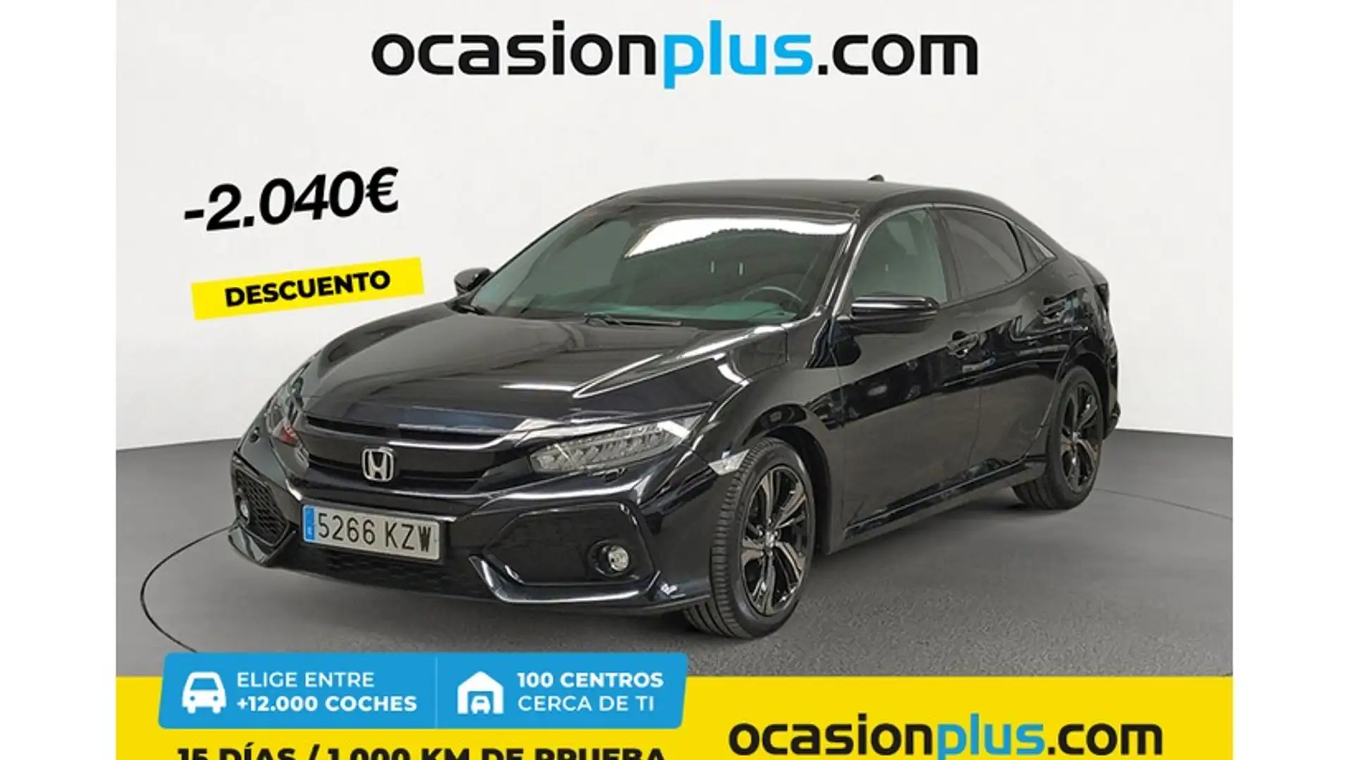 Honda Civic 1.0 VTEC Turbo Executive Negro - 1