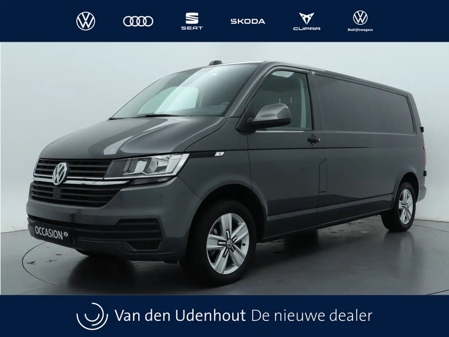 Volkswagen Transporter L2H1 2.0 TDI 110pk Grijs - 1