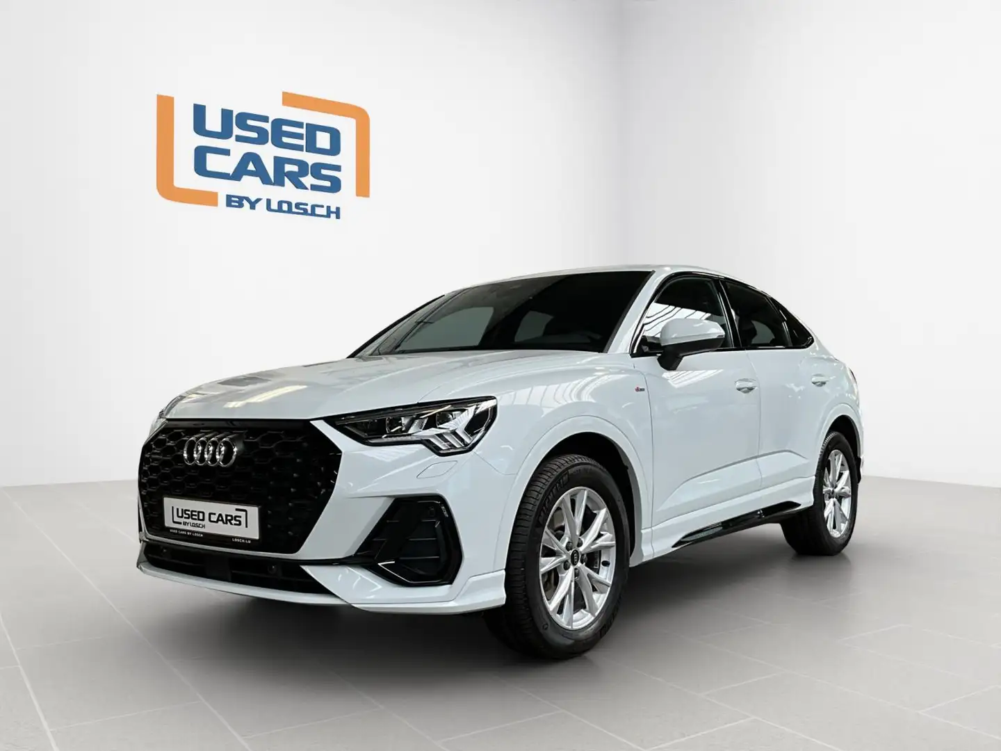 Audi Q3 SB+40TDI+S-Line+Quattro+S-Tron Blanc - 1