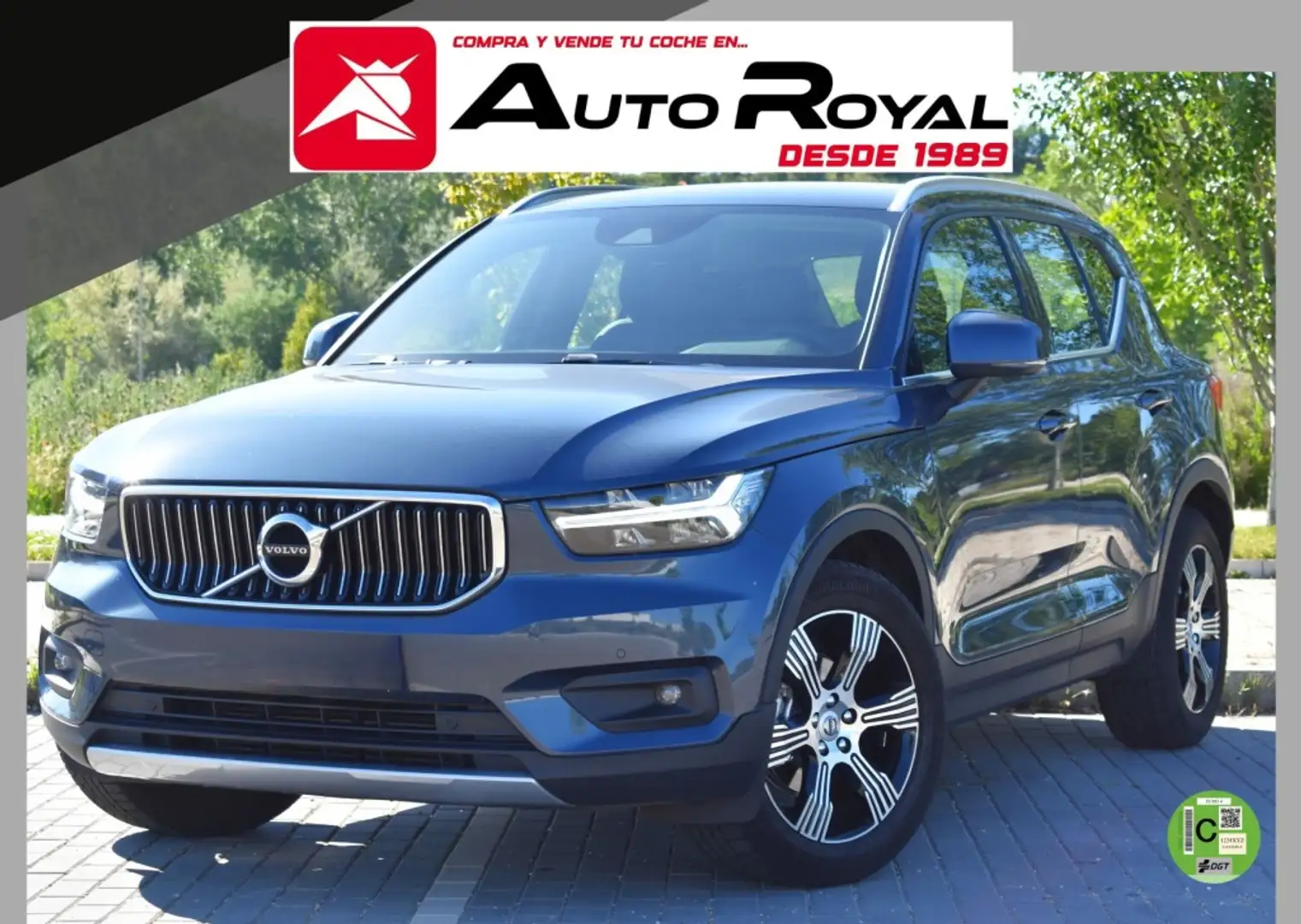 Volvo XC40 D3 Inscription Aut. Azul - 1