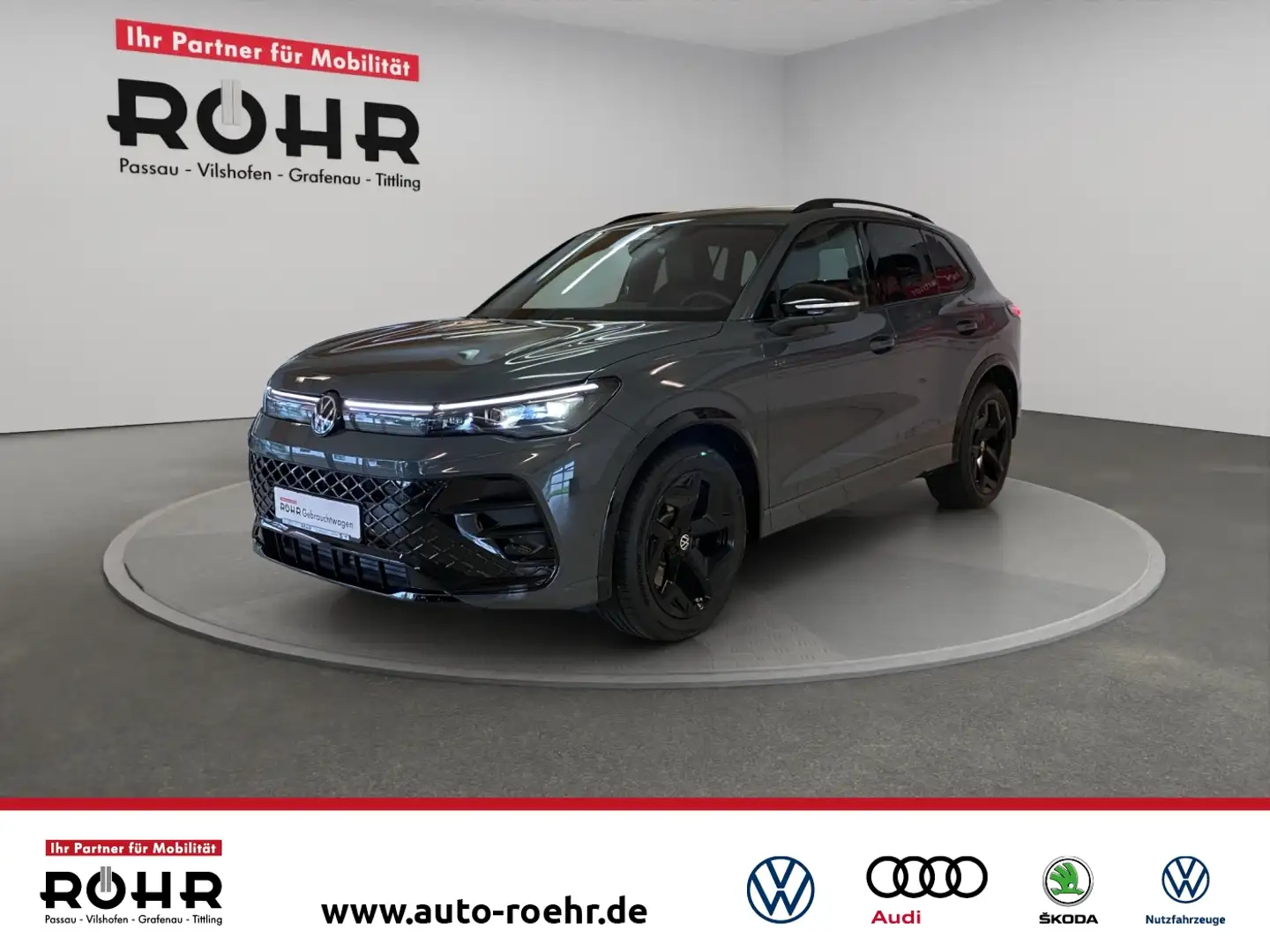 Volkswagen Tiguan R-line 2.0 TDI DSG(Garantie 11/2029.Navi.Standh..S Grau - 1