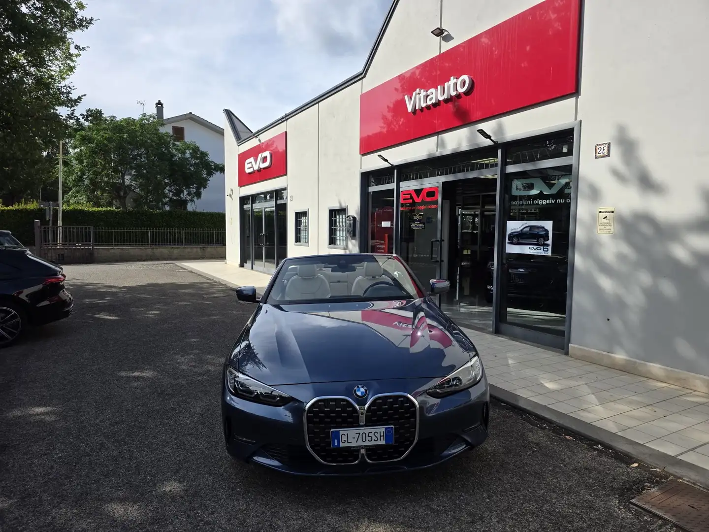 BMW 420 Serie 4 G23 2020 Cabrio 420i Cabrio Msport auto Blauw - 1