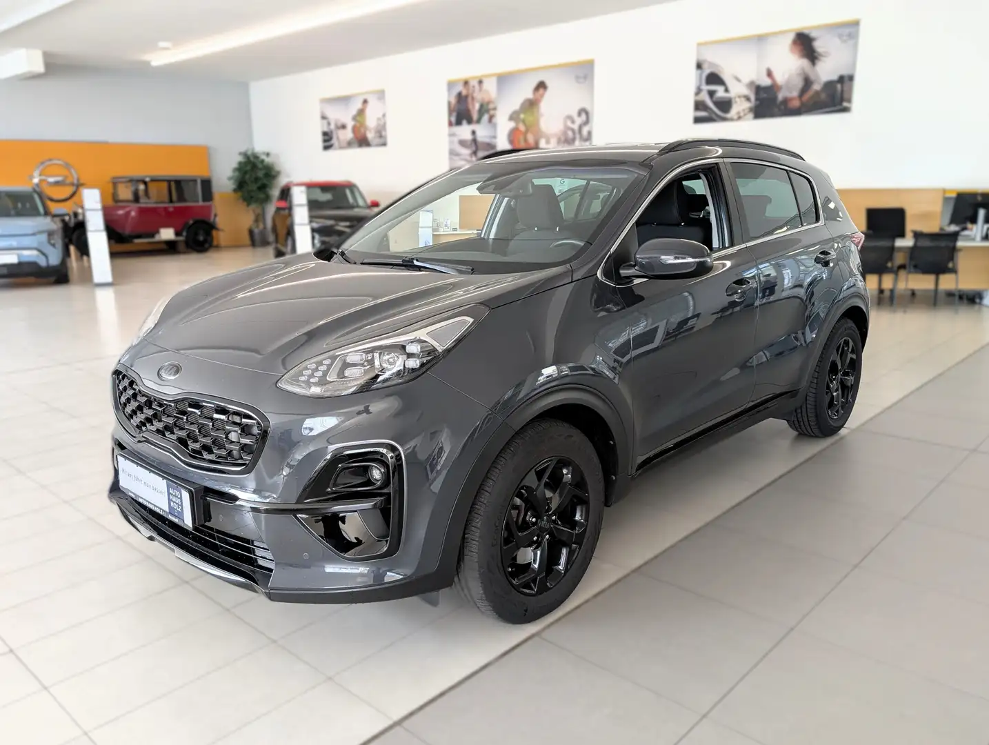 Kia Sportage 1.6 CRDi 48V Black Edition AWD DCT Gris - 1