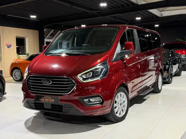 Ford Tourneo Custom 2.0 TDCi Titanium X LONG CHASSIS 185cv 8 places DOUBLE PORTES LATERALES NAVIGATION CAMERA CARPLAY