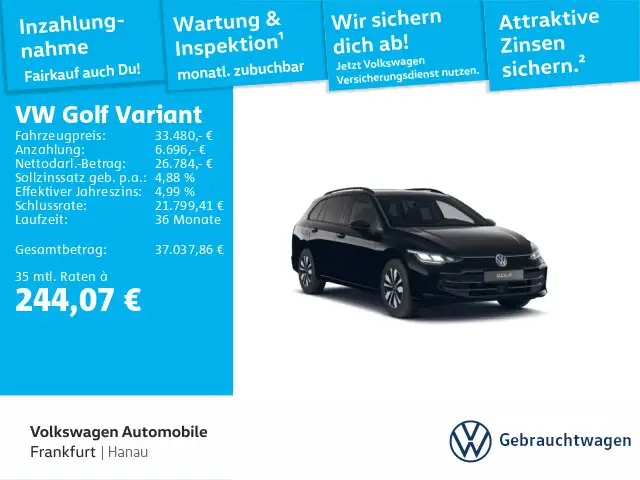 Volkswagen Golf Variant Life 1,5 l eTSI DSG Navi AHK Sprach
